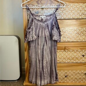 Socialite Purple Tie-Dye MiniDress